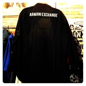 Armani exchange button down